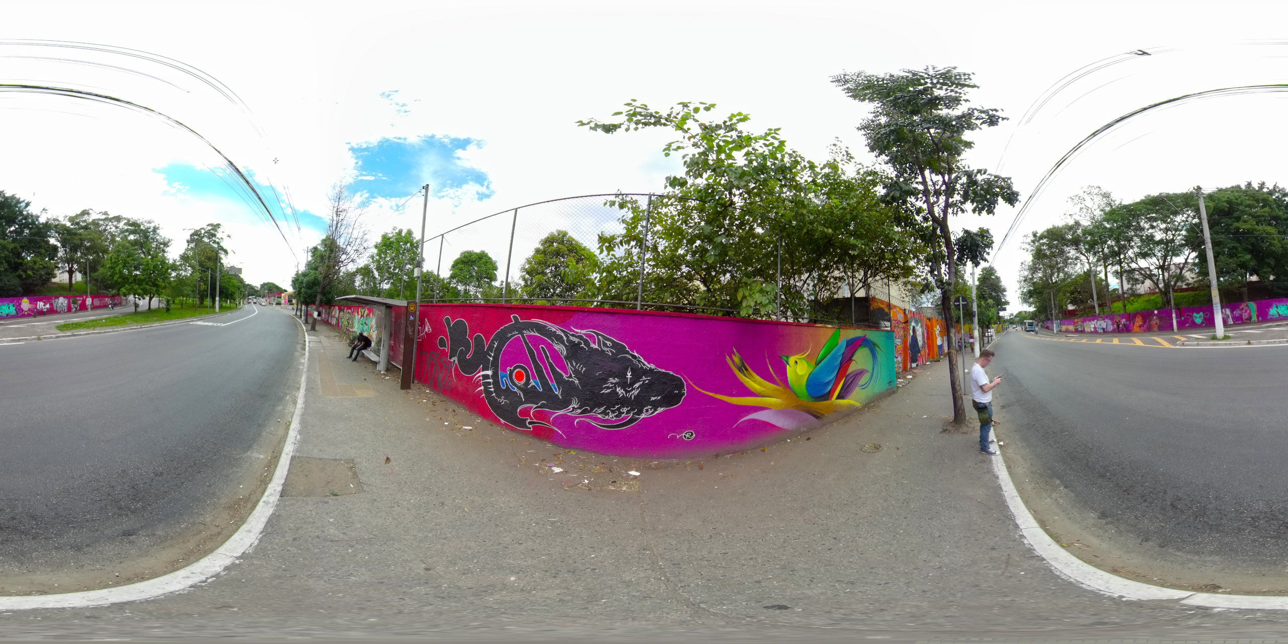 Artistas Encontro Niggaz. Obra Décimo Segundo Encontro Niggaz de Graffiti - Celebração da Vida e Arte na Quebrada. Mural 02